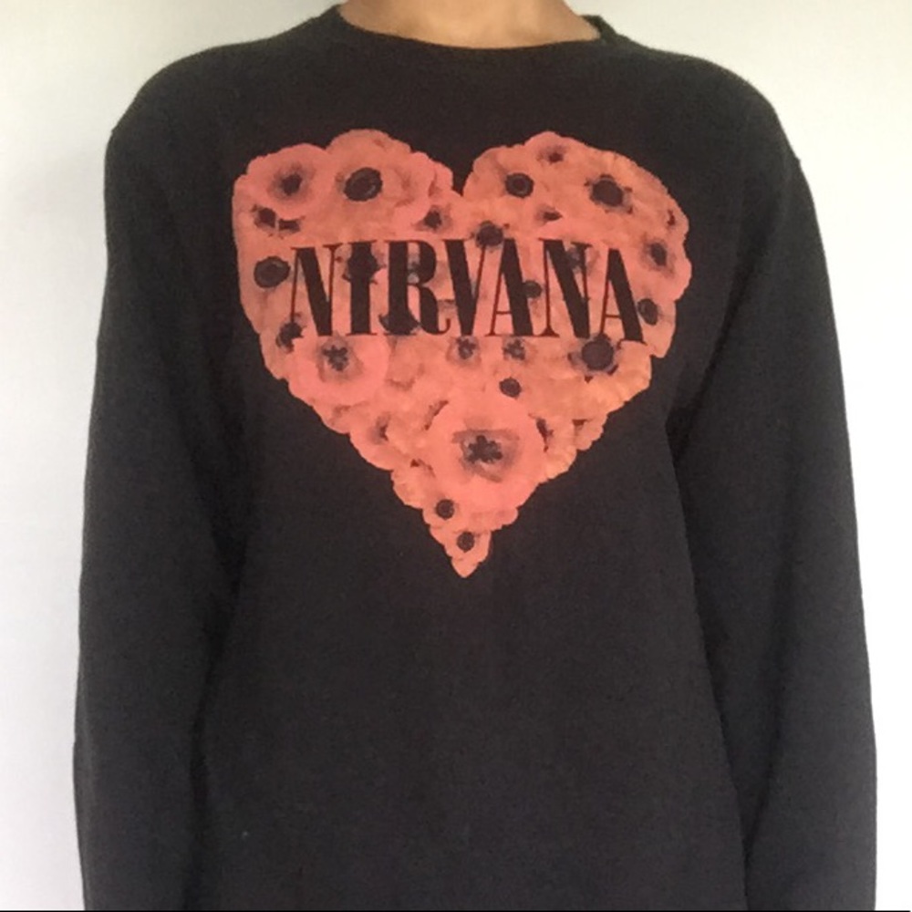 Nirvana Heart Sweatshirt